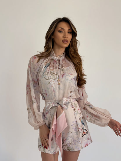 Комплект Milona от сатенирана материя
