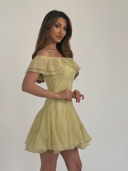 Dominica organza dress