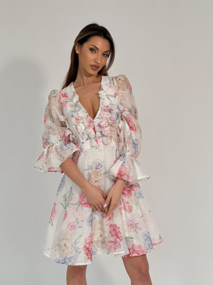 Рокля Flora с цветя