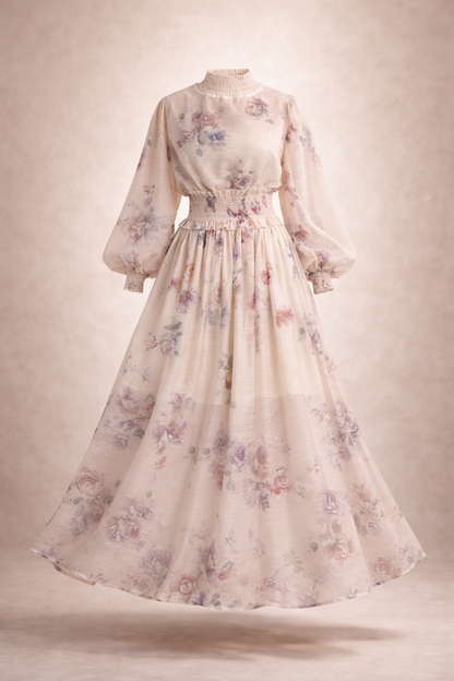 Комплект Perina с флорални мотиви