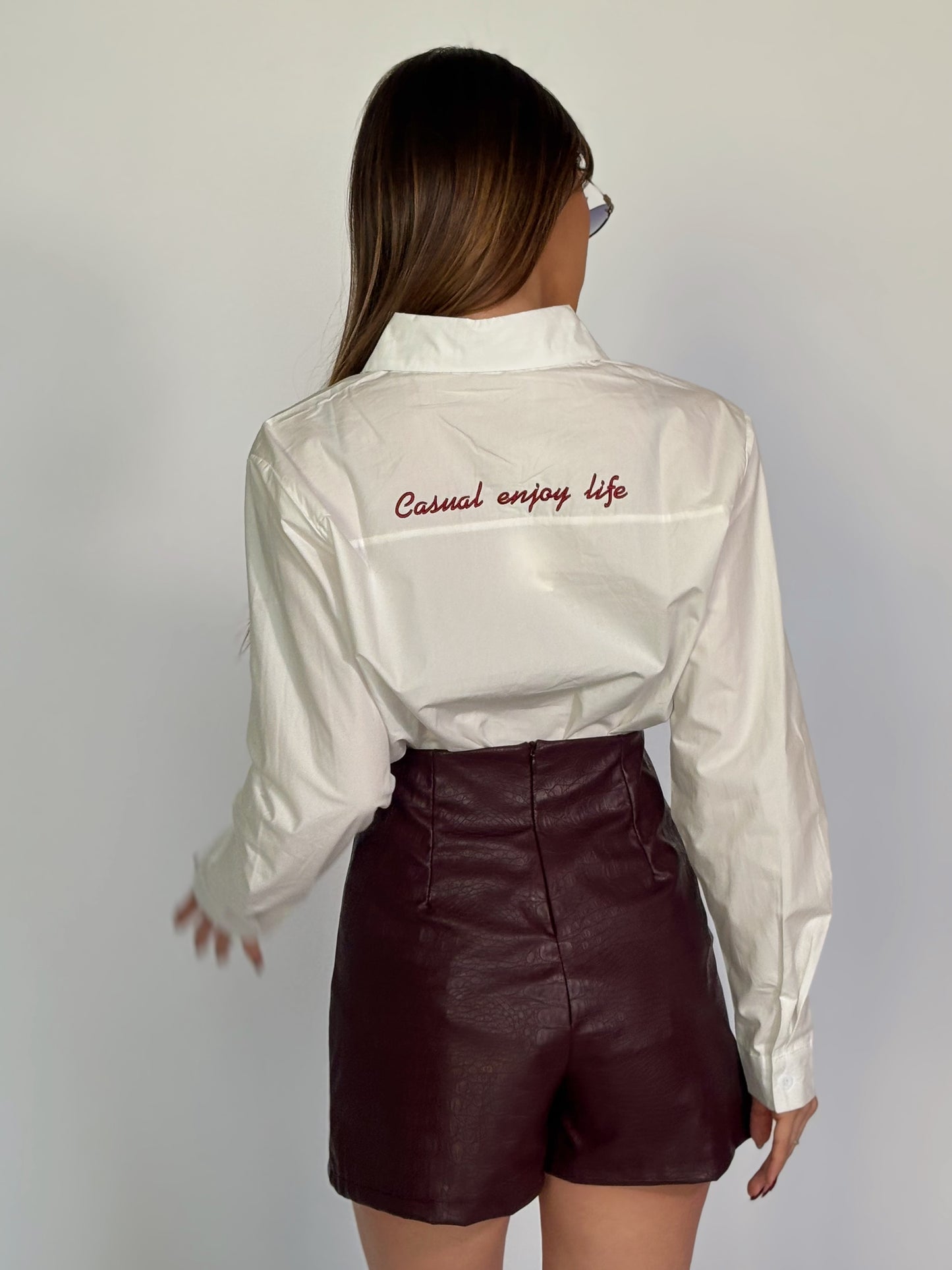 Оувърсайз риза Heart със сърце