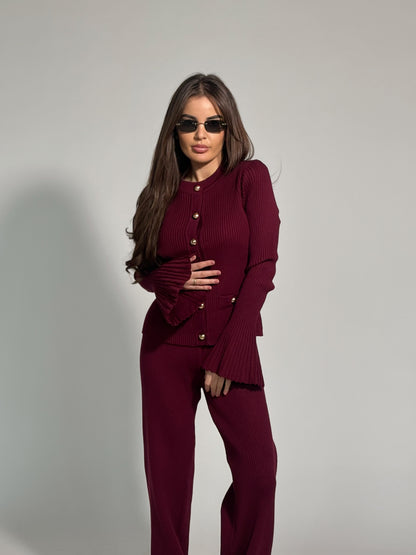 Комплект Valla от плътно рипсено плетиво