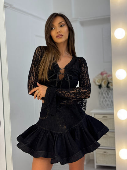 Дантелена блуза Vall