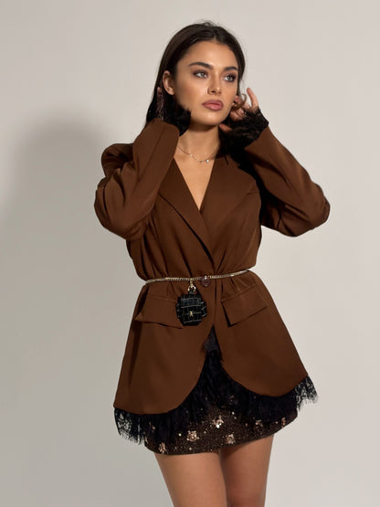 Блейзър Belissima с дантела