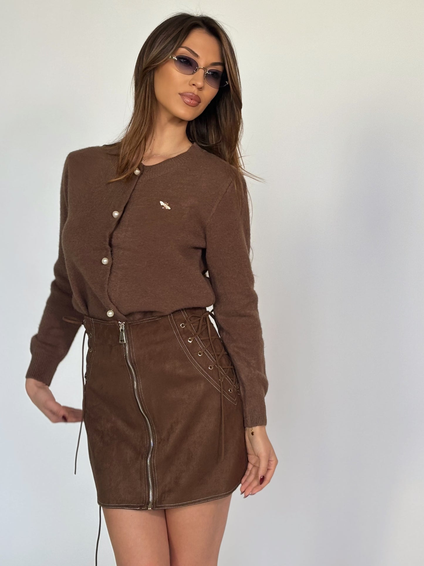 Жилетка Pepe с перлени копчета