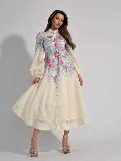 Рокля Rosie с флорални мотиви