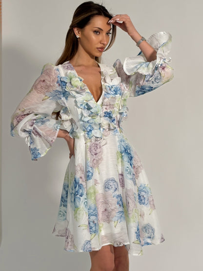 Рокля Flora с цветя