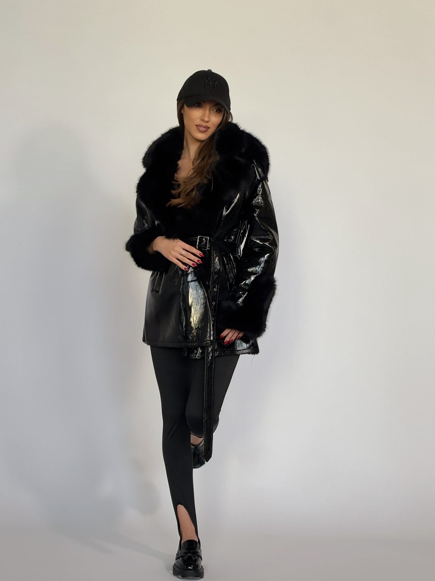 Яке Leila от лак с пух