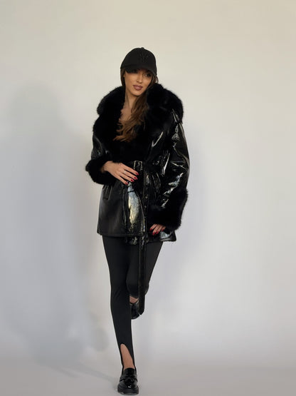 Яке Leila от лак с пух