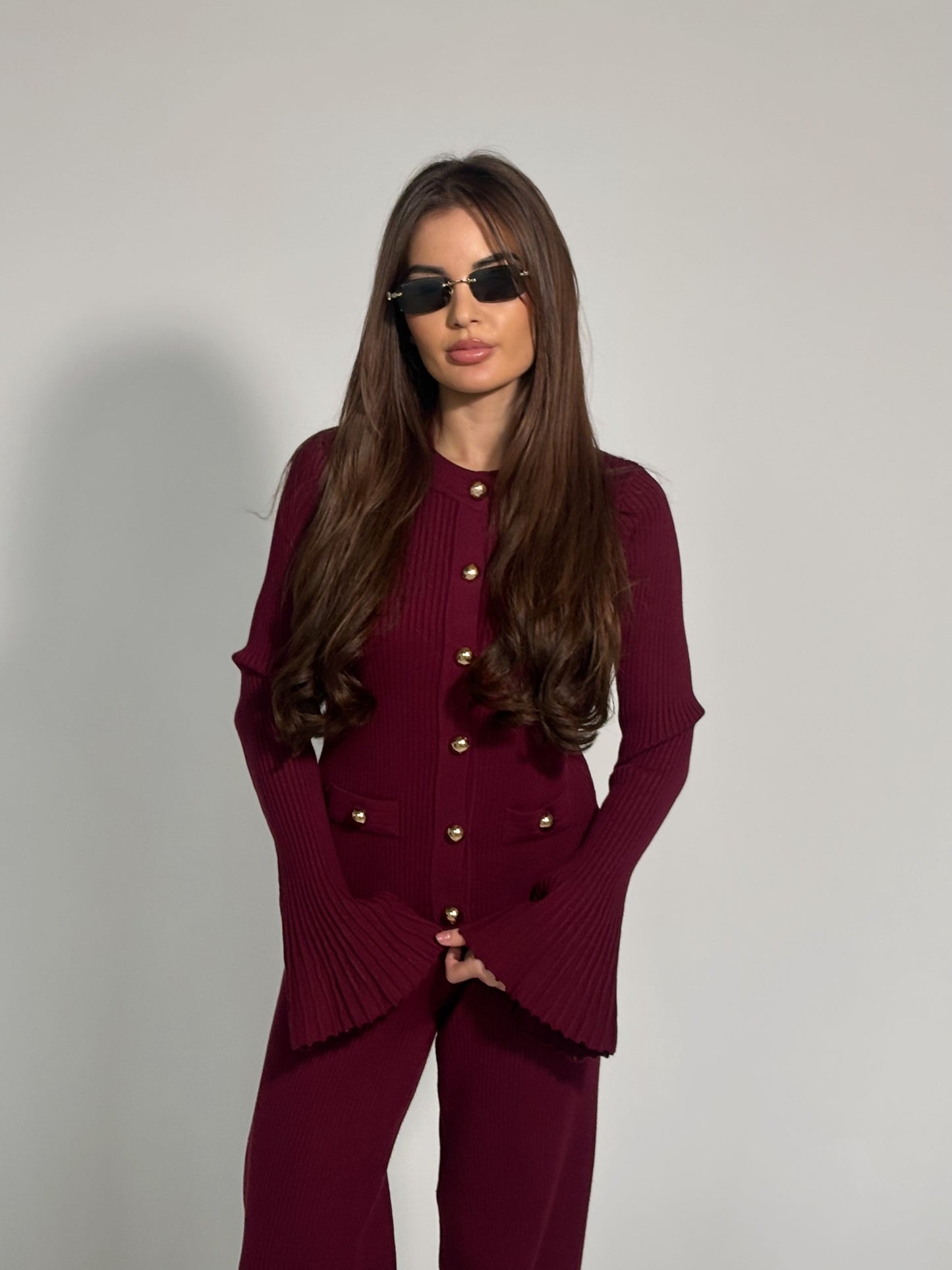 Комплект Valla от плътно рипсено плетиво