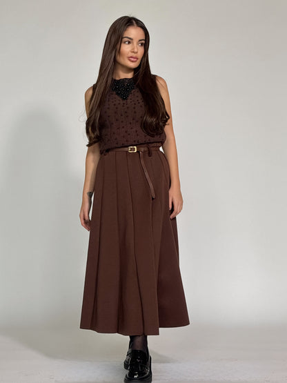 Миди пола Korita с колан