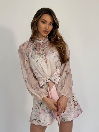 Комплект Milona от сатенирана материя