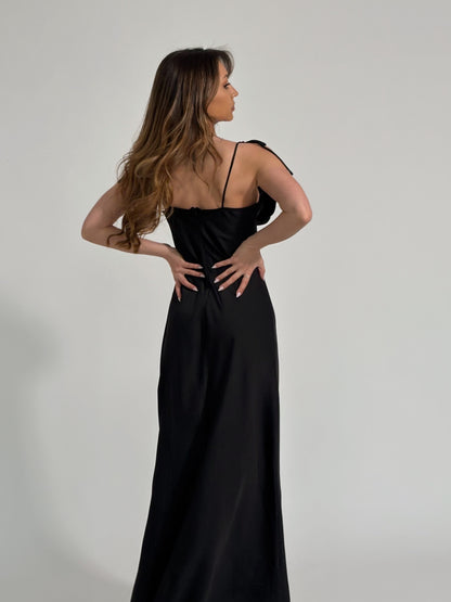 Сатенена рокля Dolchena