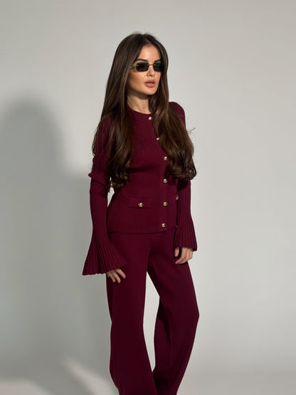 Комплект Valla от плътно рипсено плетиво