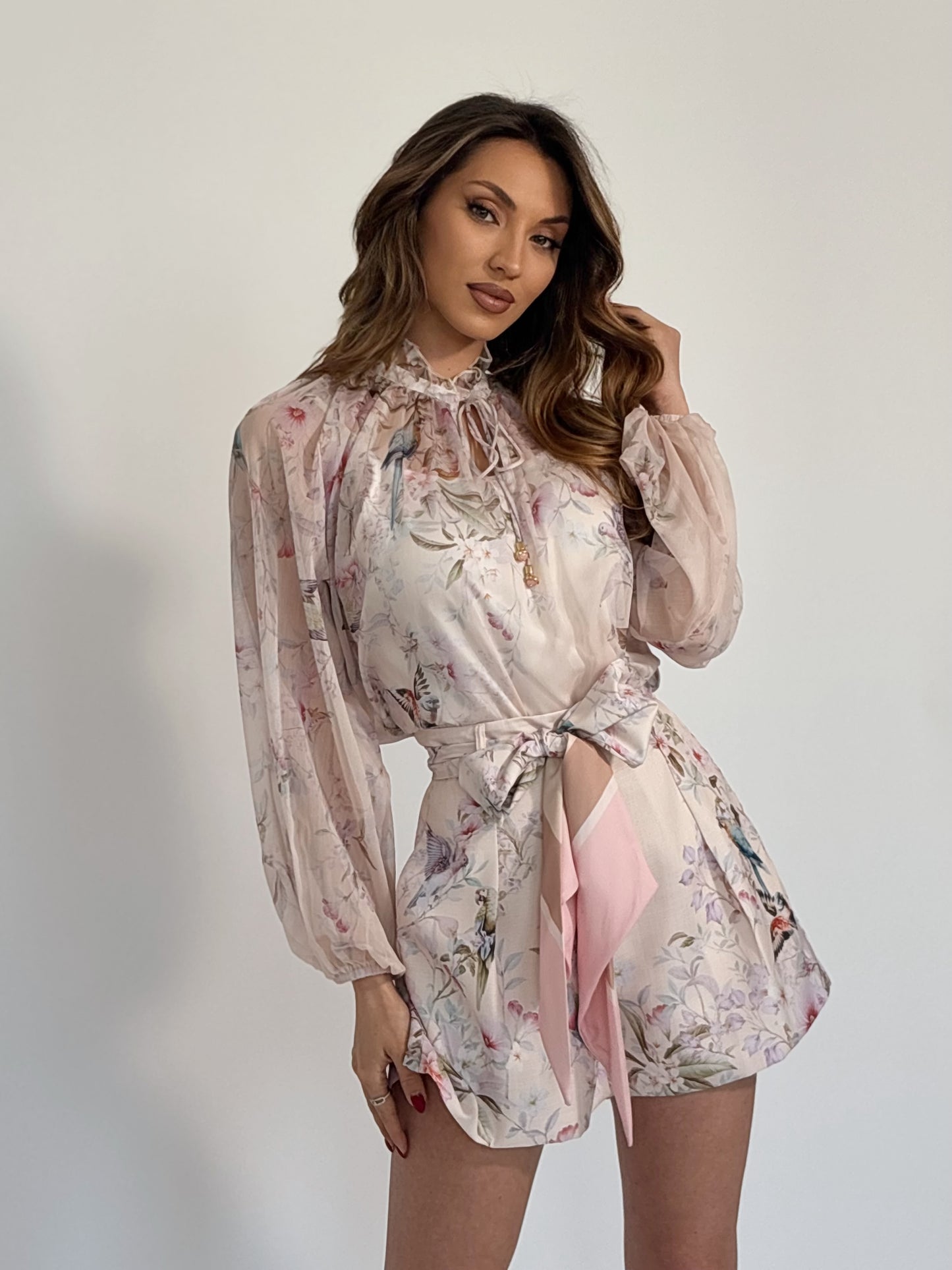 Комплект Milona от сатенирана материя
