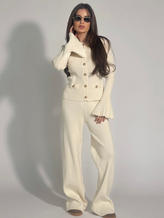 Комплект Valla от плътно рипсено плетиво