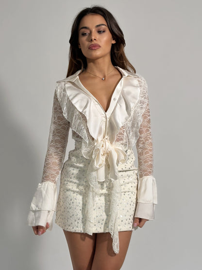 Дантелена риза Mirina