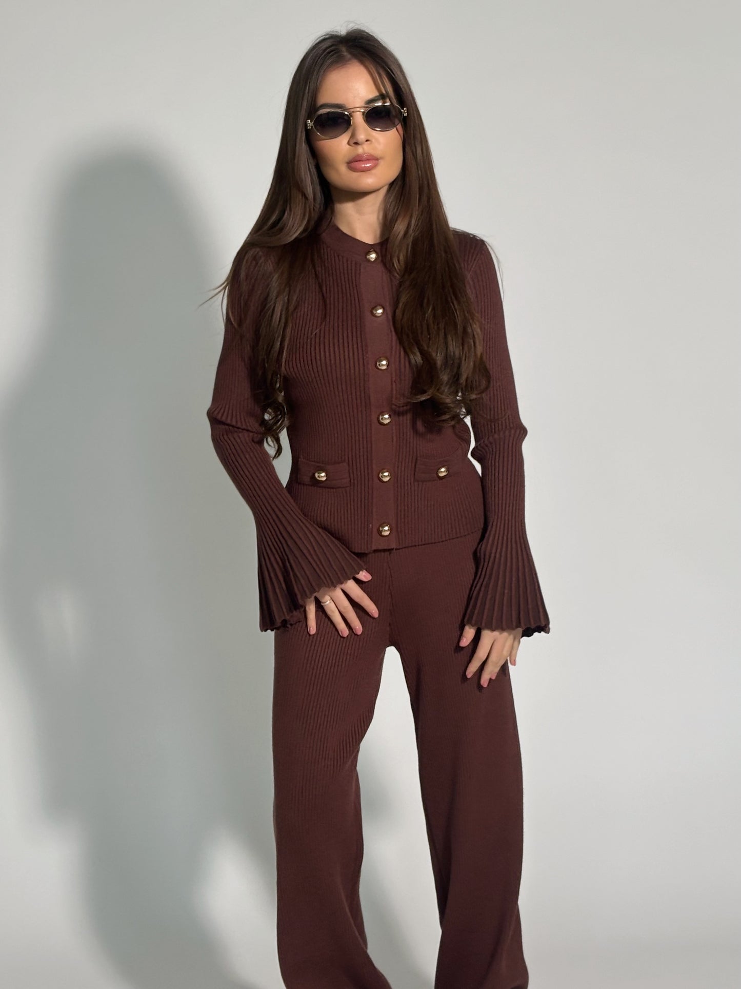 Комплект Valla от плътно рипсено плетиво