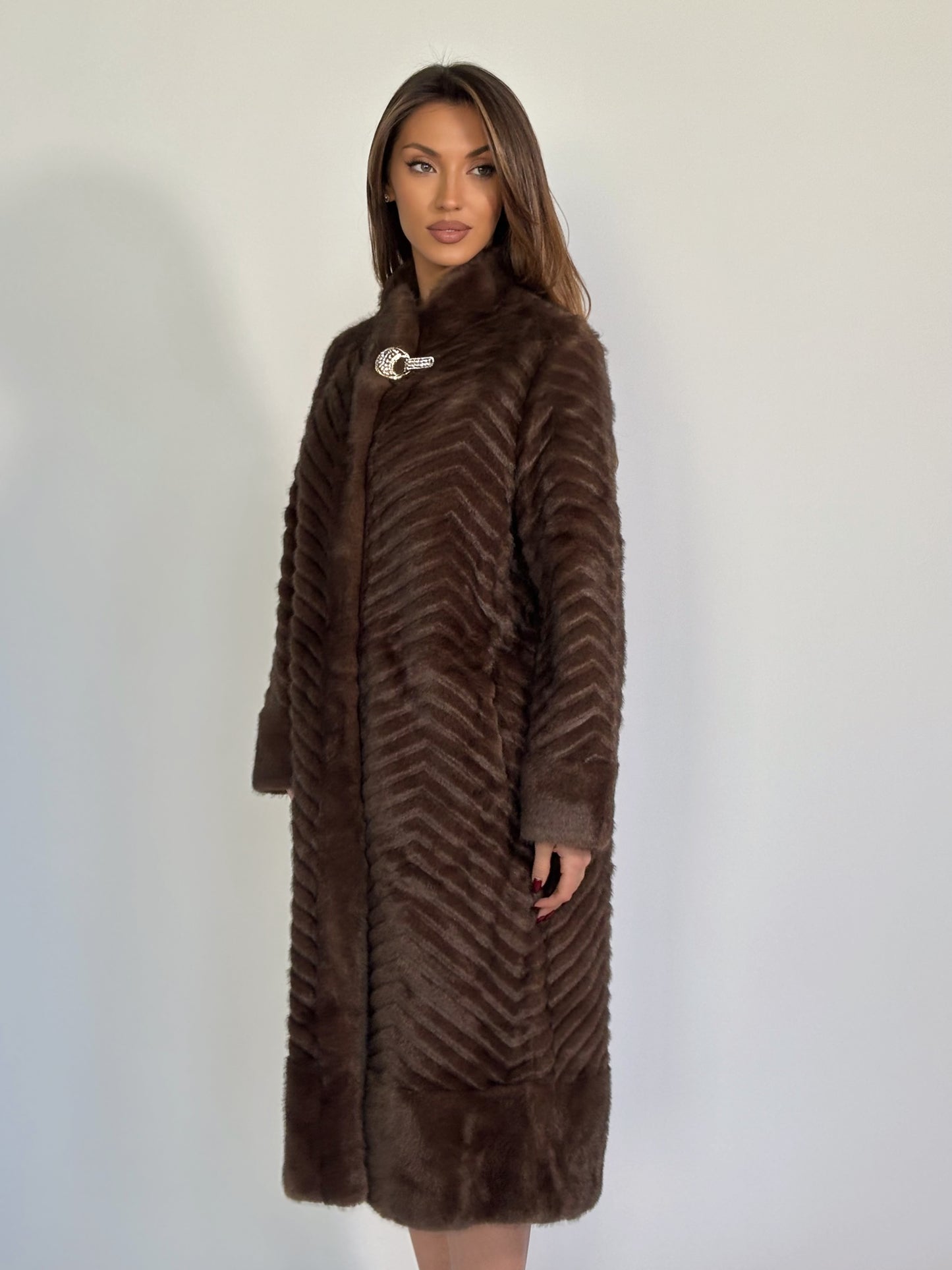 Палто от косъм Verona