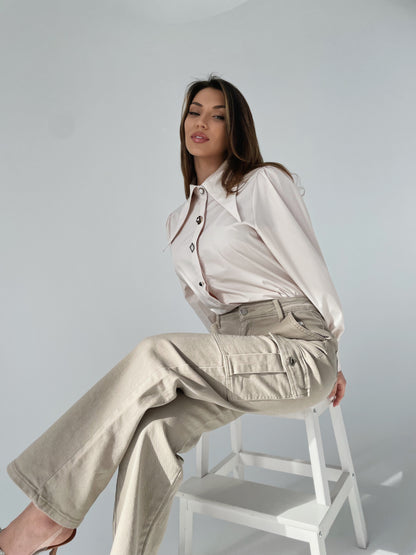 Pantaloni cargo Celin