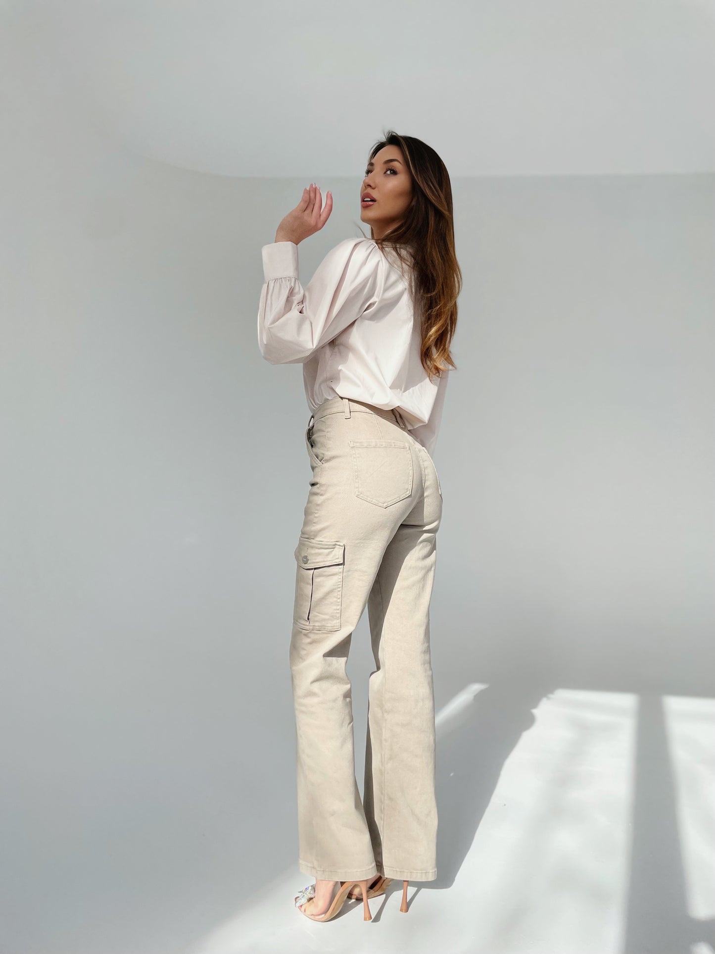 Pantaloni cargo Celin