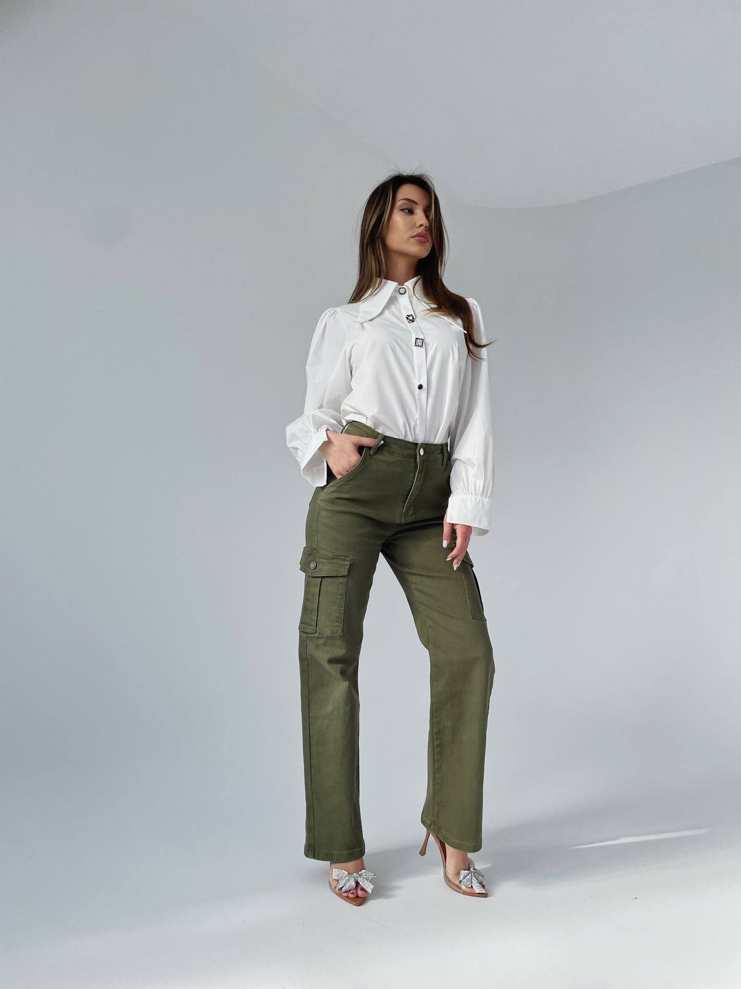 Pantaloni cargo Celin