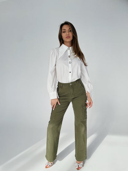 Pantaloni cargo Celin