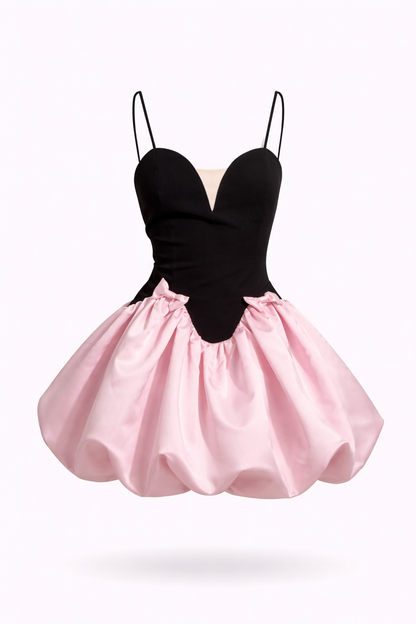 Rochie Gladys cu panglici