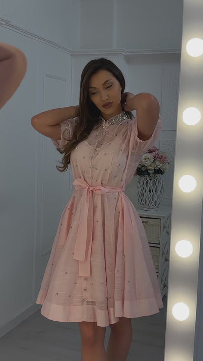 Dress with stones Danaya